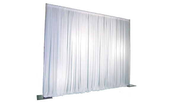 Pipe and Drape - White